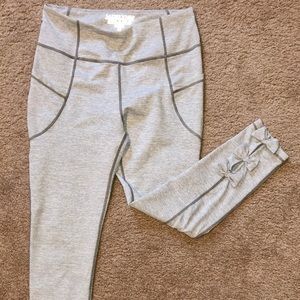 Jadelynn Brooke workout leggings with bows
